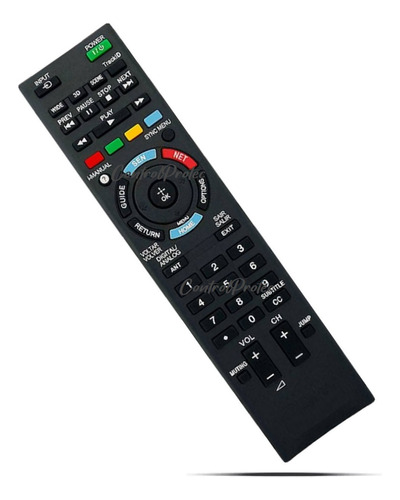 Control Remoto Para Sony Bravia Netflix 3d Smart Tv Led