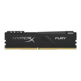 Memória Ram Fury Ddr4 Color Preto 8gb 1 Hyperx Hx426c16fb3/8