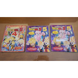 Lote 3 Álbumes Figuritas Dragon Ball Z4 Z5 159 Figus Leer 