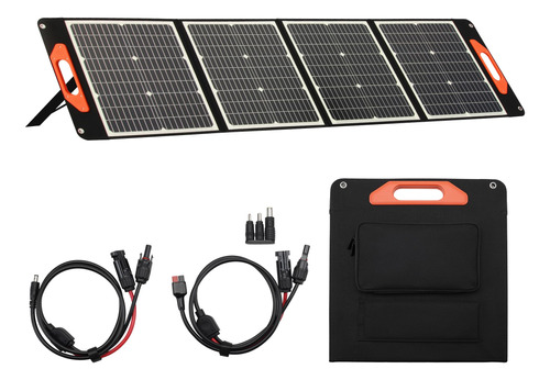 Cellgear Panel Solar Portatil De 100 W Para Generador De Cen