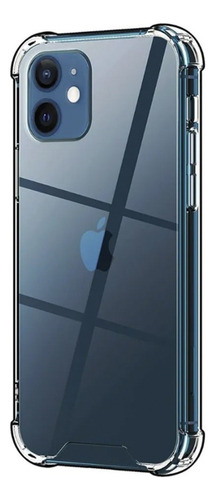 Kit Carcasa Compatible Con iPhone 12 + Hidrogel Color Transparente