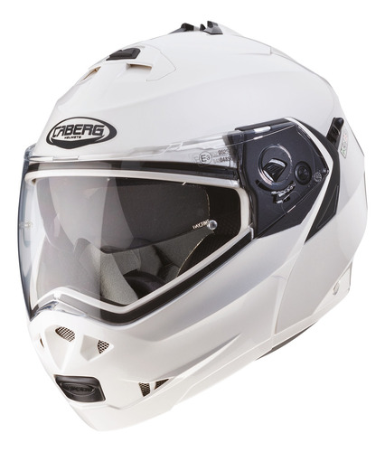 Casco De Moto Caberg Helmets Casi Nuevo Blanco