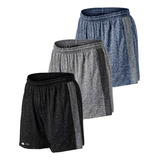 Kit 3 Bermudas Masculina Shorts Treino Dry