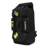 Mochila Trekking Bolso De Viaje De 90 A 100 Litros Negro