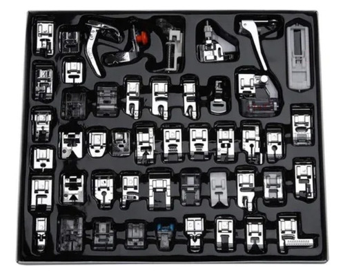 Kit Multifuncional 48 Prensatelas Repuesto Máquina Domestica