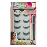 Kit Cílios Postiços Magnético Sabrina Sato 5 Pares Lash F006