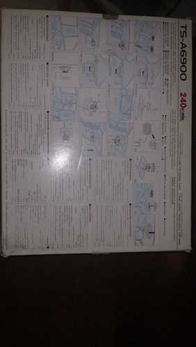 1 Par Parlantes Pionner 6x9 Ts-a6900