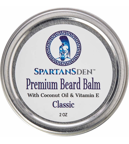 Bálsamo Para Barba Premium / Spartans Den/ 2 Oz