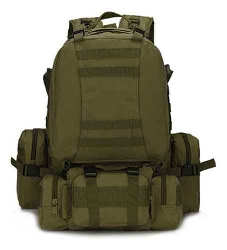 Mochila Táctica Militar Sistema Molle Premiun Uso Rudo 55l