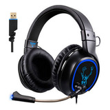 Fone Headset Sades Gamer R6 R5 R7 7.1 Usb Original Bass