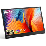 Niuto Monitor Portátil 144hz 17.3 Pulgadas 100% Srgb Fhd Hdr