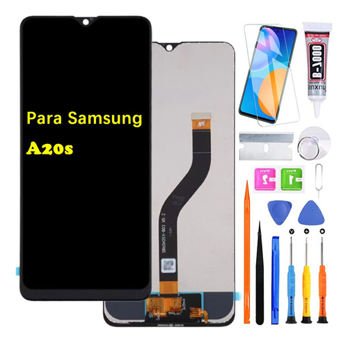 Pantalla Táctil Lcd Para Samsung A20s A207m Original A207f