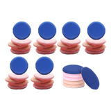 Set De 36maquillaje Puffs Polvo Redonda Esponja Maquillaje