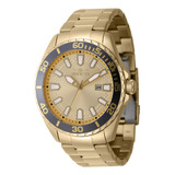 Reloj Para Hombres Invicta Pro Diver 47341 Oro