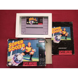 Snes Super Soccer Con Caja Y Manual 