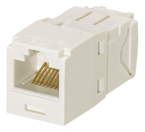 Conector Jack Rj45 Estilo Tg, Mini-com Cat6 Blanco Cj688tgiw