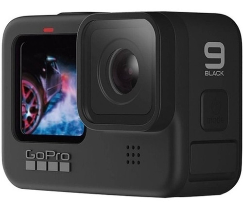 Câmera Gopro Hero9 5k Chdhx-901 Preta + Kit Completo Acessór