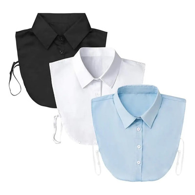 3 Piezas Cuellos Falsos De Mujer Blusa Medias Camisas . L | Envío gratis