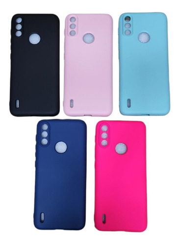 Funda Silicona Silicone Case Para Motorola Moto E7i Power