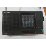 Antiguo Radio Sony 12 Bandas Año 1970 Y 1980 Funcionando 