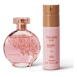 Kit O Boticário Floratta Rose: Deo Colônia 75ml Con Body Splash 100ml Gênero Feminino