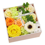 Caja De Flores De Rosas De Jabón, Regalos Para El Verde