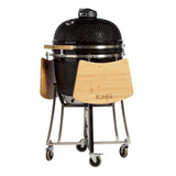 Kamado Bbq Grill Kadú K23 Negro Parrilla Ahumador Cerámico