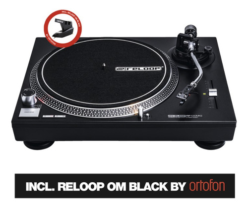 Toca Discos Reloop Rp-1000 Mk2 Black Bivolt