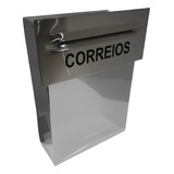 Caixa De Correios Toda Em Inox Cartas E Revistas (vertical)