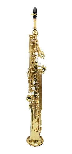 Sax Soprano Jupiter Sib Laqueado Con Estuche Jss1000