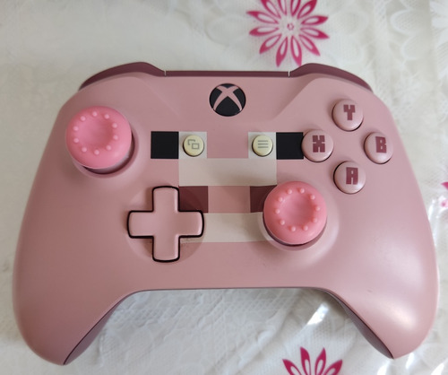 Controle Xbox One S Minecraft Pig