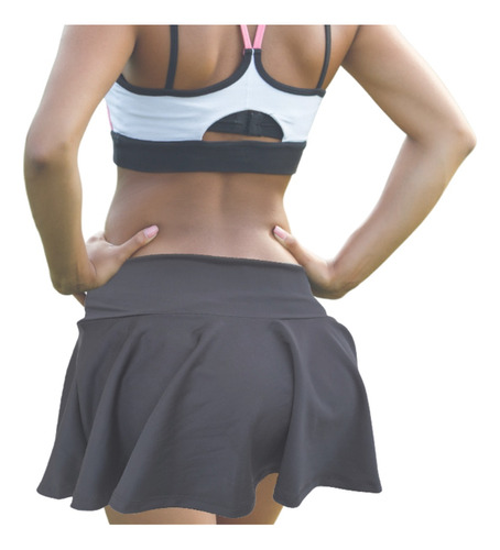 Falda Con Short 2 En 1 Deportiva Gym Fitness Yoga Tenis