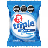 Alfajor Fantoche Triple Blanco 85gr Caja X 12 Unidades