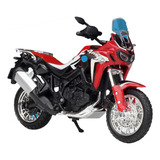 1:18 Modelo De Motocicleta Para Honda Africa Twin Dct Rojo