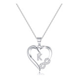 Collares De Corazón Infinito, Regalos Para Mujeres Y Niñas, 