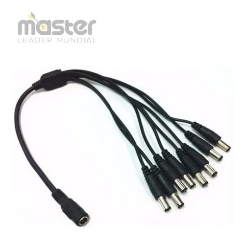 Cable Cctv Pulpo Alimentacion Pulpito 8 A 1 - Splitter 