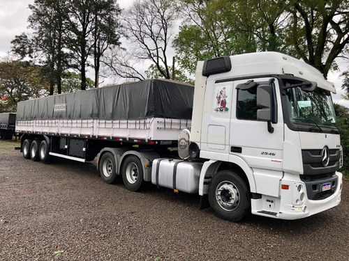 MERCEDES BENZ ACTROS 2546 TRUCADO 6X2 ANO 2018 - AUTOMÁTICO 