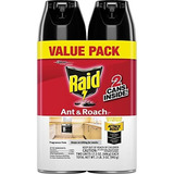 Raid Ant & Roach Killer Spray, Aroma Fresco Para Exte