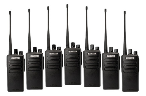 7 Radios Uhf Pro1000 16 Canales Compatibles Kenwood Motorola