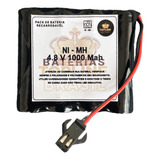 Bateria De 1000mah Ss 4.8v Ultra Resistente Para Carrinho