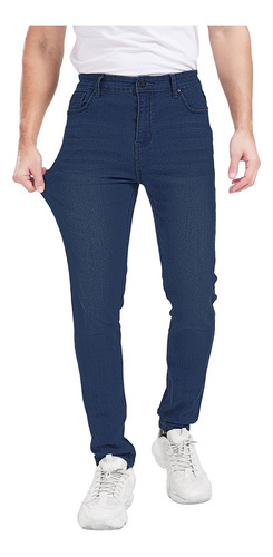 Pantalon Skinny De Para Hombre Pantalones De Mezclilla Jean