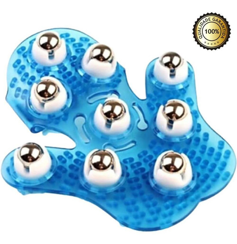 Luva Silicone Massageadora Corporal Circulação Celulite