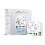 Dual Nano Switch Con Medicion De Consumo Z-wave