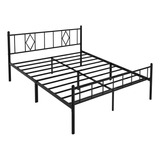 Casaflair Base De Cama Clásica De Metal De 14 Pulgadas De