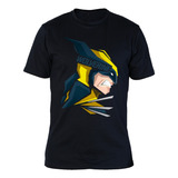 Remera Algodon Premium - 0410 Superhéroes 29 - Wolverine 