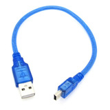 Cable Para Arduino Usb Macho 2.0 A Macho Mini Usb 30 Cmt