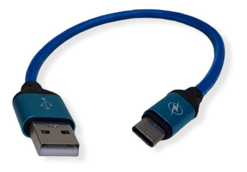 Cable Reforzado Usb C Corto Microcentro