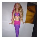 Boneca:  Barbie Sereia - Faz Bolhas De Sabão.  Funcionando.