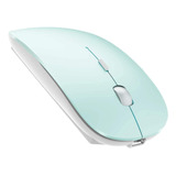 Mouse Inalambrico Est Recargable Blue