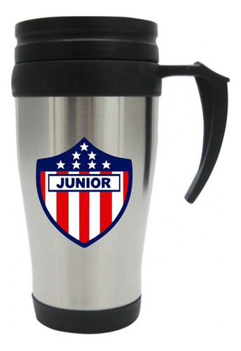 Vaso Viajero Metalico Junior Barranquilla Mugs 